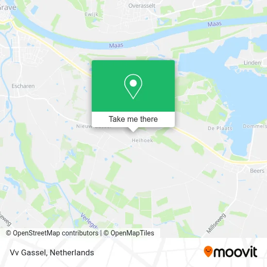Vv Gassel map