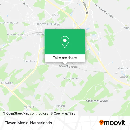 Eleven Media map