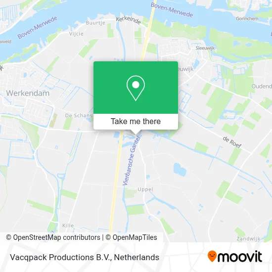 Vacqpack Productions B.V. map