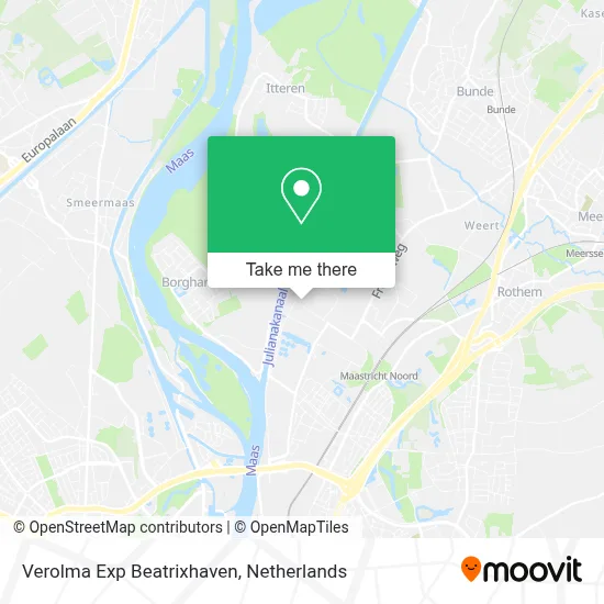 Verolma Exp Beatrixhaven map