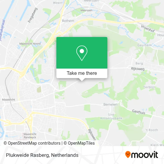 Plukweide Rasberg map
