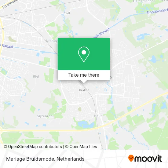 Mariage Bruidsmode map