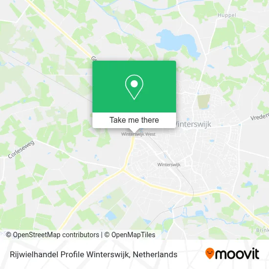 Rijwielhandel Profile Winterswijk map