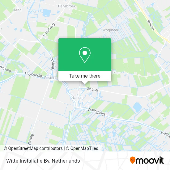 Witte Installatie Bv map