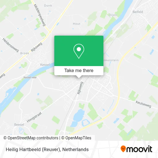 Heilig Hartbeeld (Reuver) map