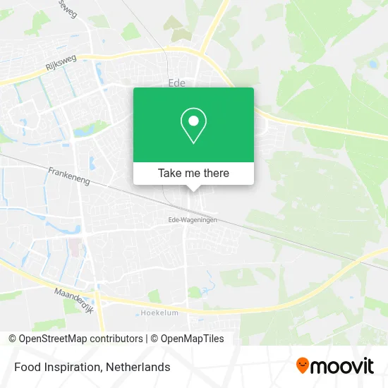 Food Inspiration map