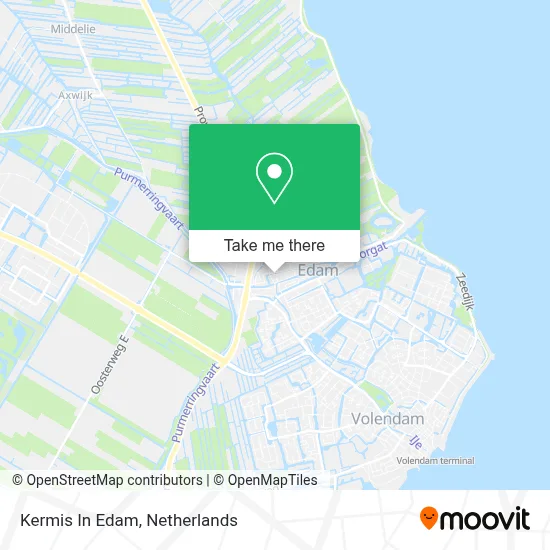 Kermis In Edam map