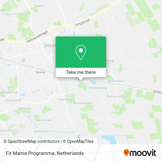 Fit Mama Programma map