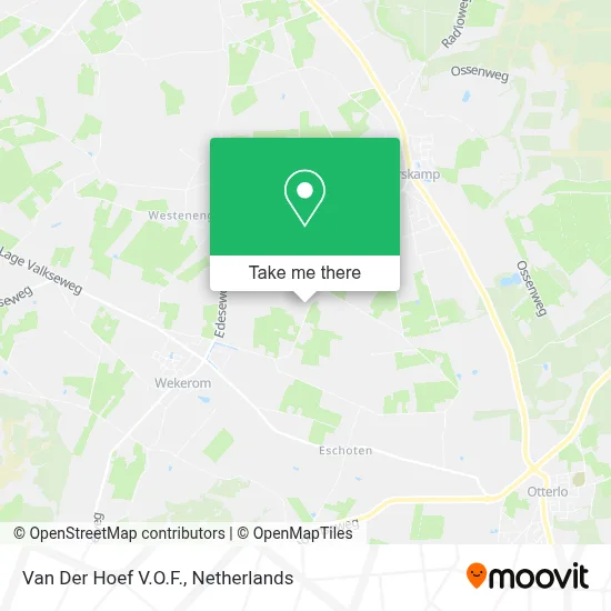 Van Der Hoef V.O.F. map