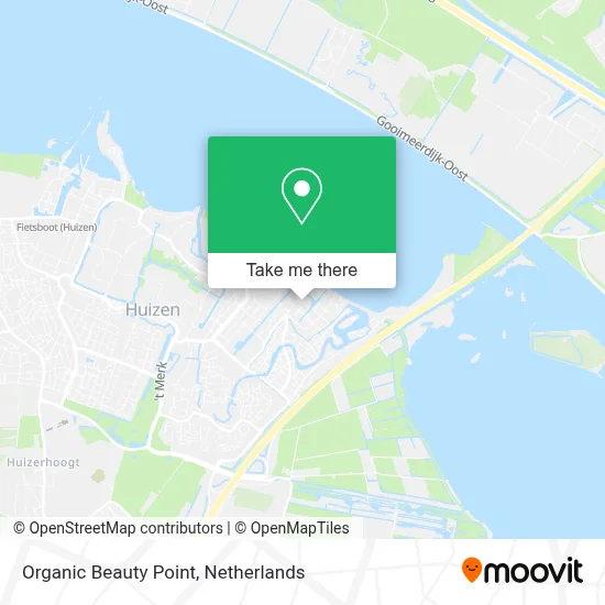 Organic Beauty Point map