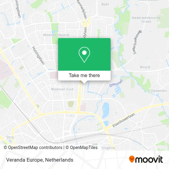 Veranda Europe map