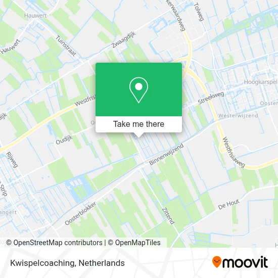 Kwispelcoaching map
