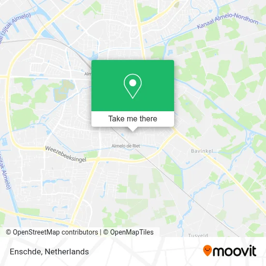 Enschde map