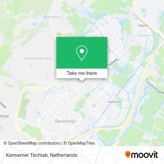 Kennemer Techlab map
