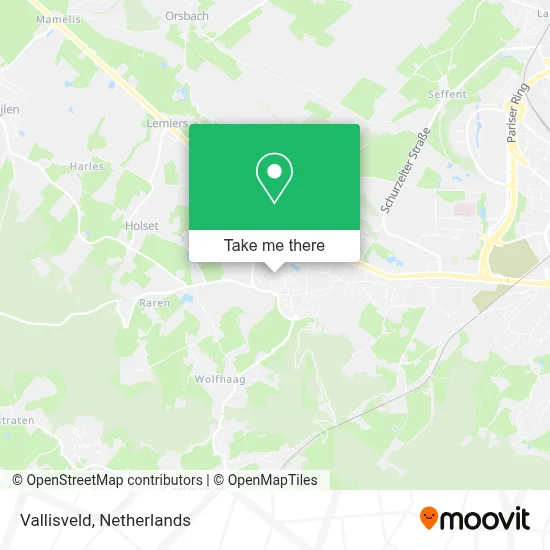 Vallisveld map
