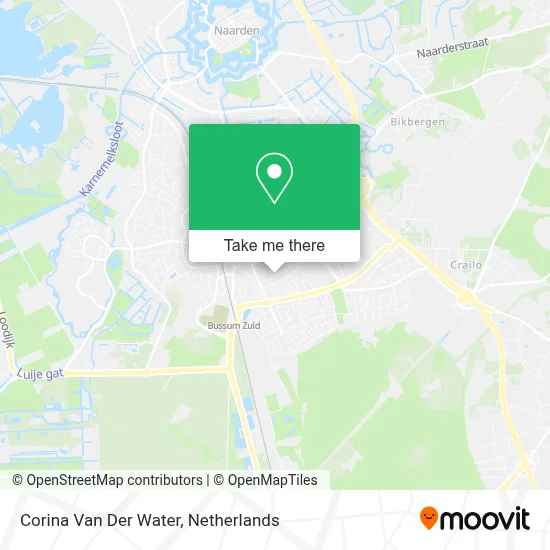 Corina Van Der Water map