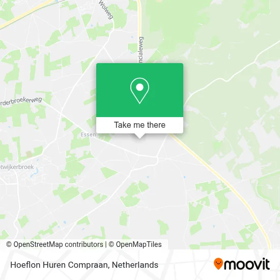 Hoeflon Huren Compraan map