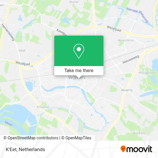 K'Eet map