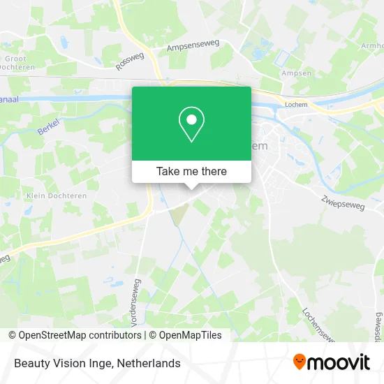Beauty Vision Inge map