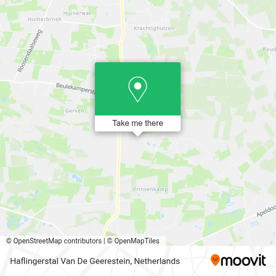 Haflingerstal Van De Geerestein map