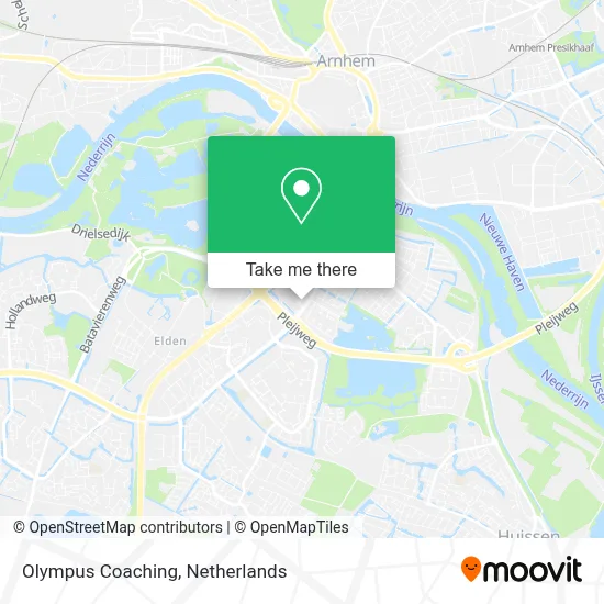 Olympus Coaching map