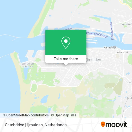 Catchdrive | Ijmuiden map