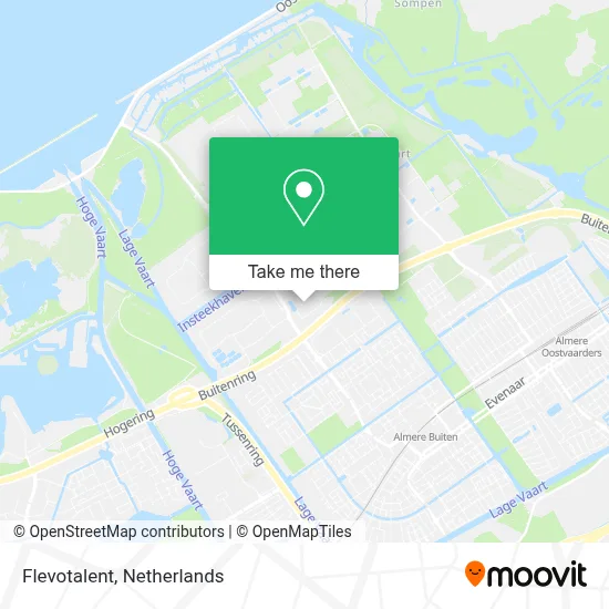 Flevotalent map