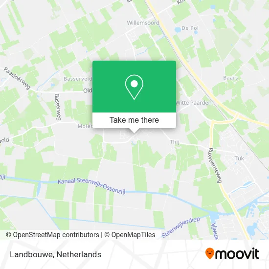 Landbouwe map