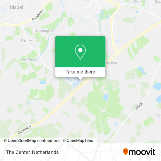 Het Centrum map