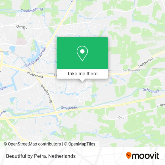Beautiful by Petra map