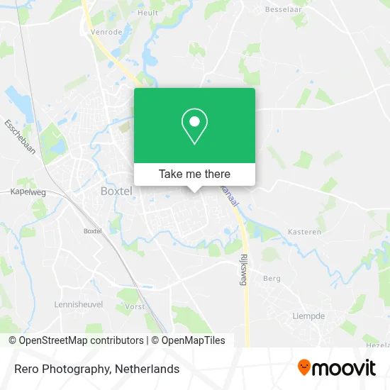 Rero Photography map