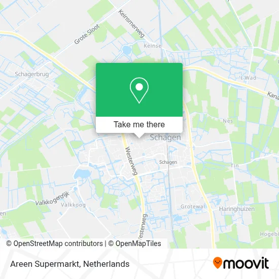 Areen Supermarkt map