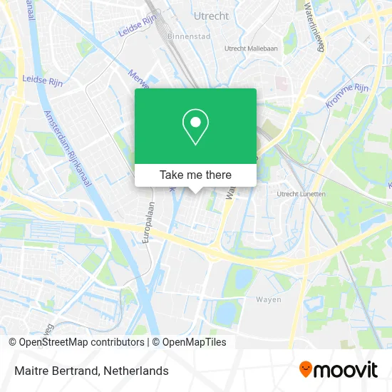 Maitre Bertrand map
