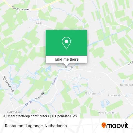 Restaurant Lagrange map