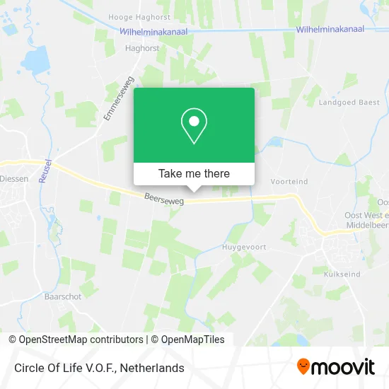 Circle Of Life V.O.F. map