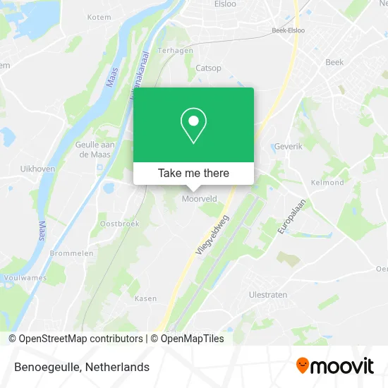 Benoegeulle map