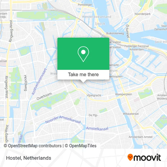 Hostel map