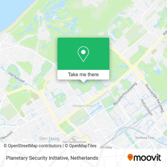Planetary Security Initiative map