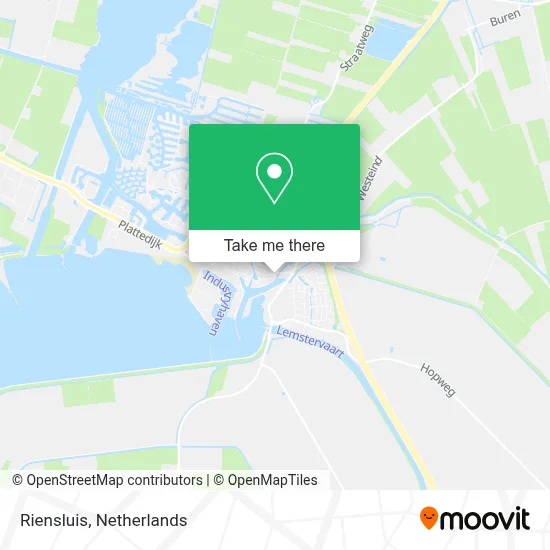 Riensluis Karte