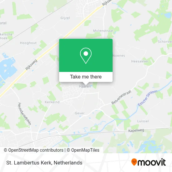 St. Lambertus Kerk map