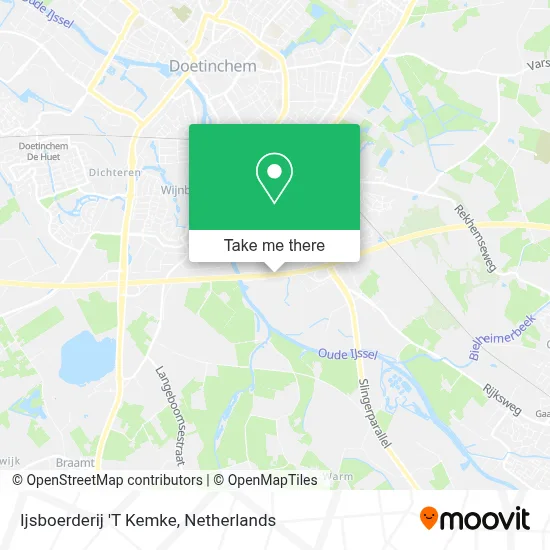 Ijsboerderij 'T Kemke map