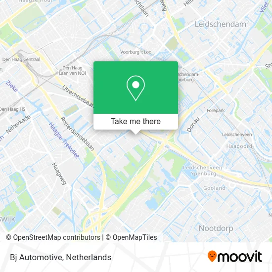 Bj Automotive map