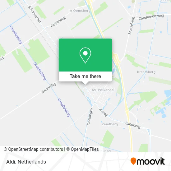 Aldi map
