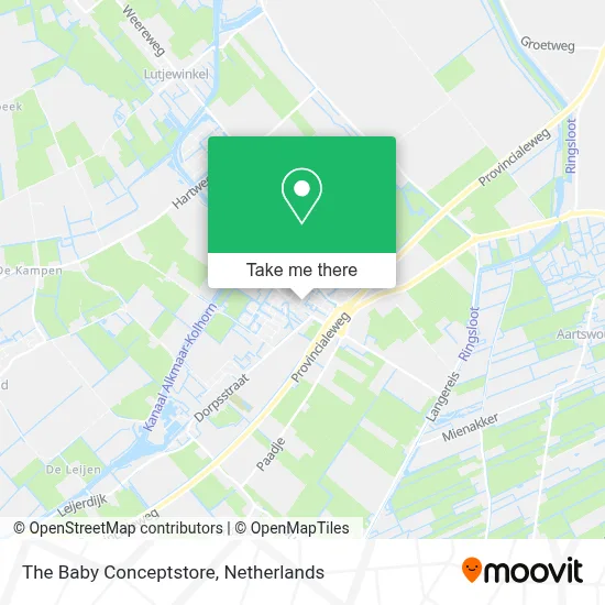 The Baby Conceptstore map