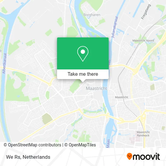 We Rs map