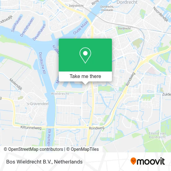 Bos Wieldrecht B.V. map