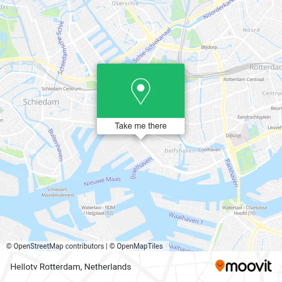 Hellotv Rotterdam map