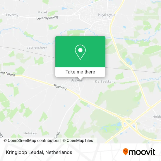 Kringloop Leudal map