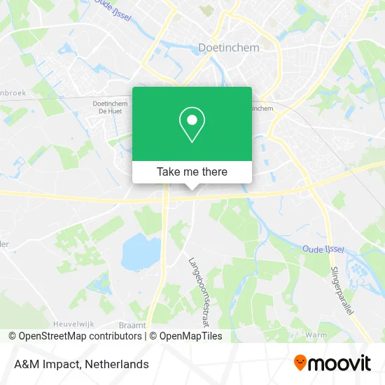 A&M Impact map