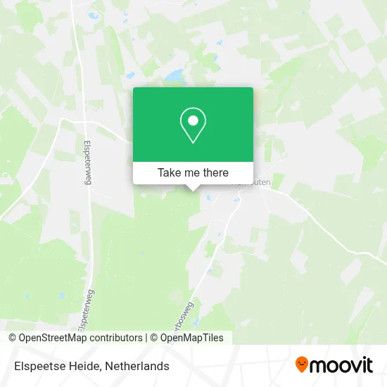 Elspeetse Heide map